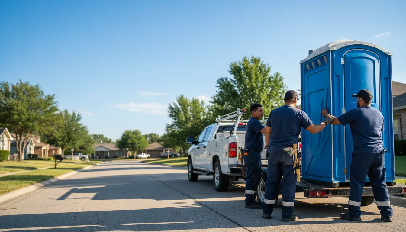 Portable Toilet Rental in Meyersville, TX near me